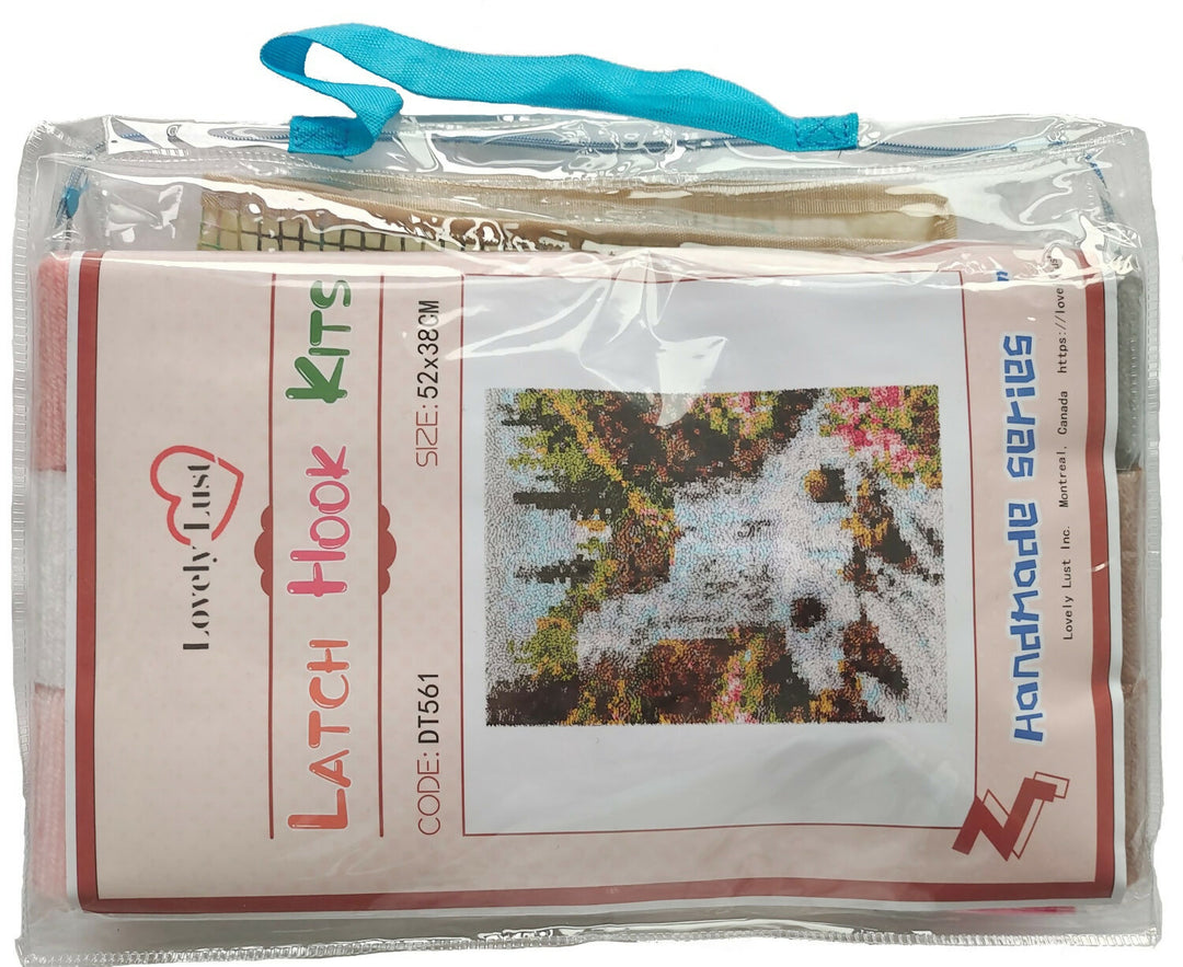 Rug Making Latch Hooking Kit | Aurora Night- on Lucasgift