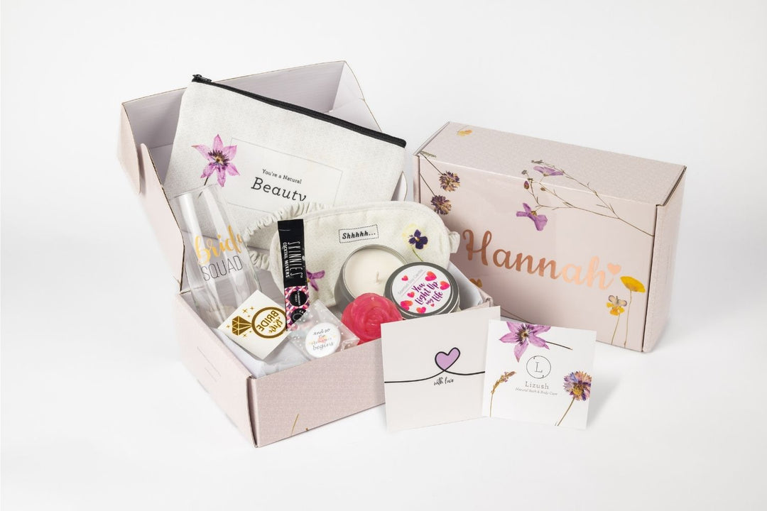 Bridal shower gift, Bridesmaids gift box, Natural spa gift set-No- on Lucasgift