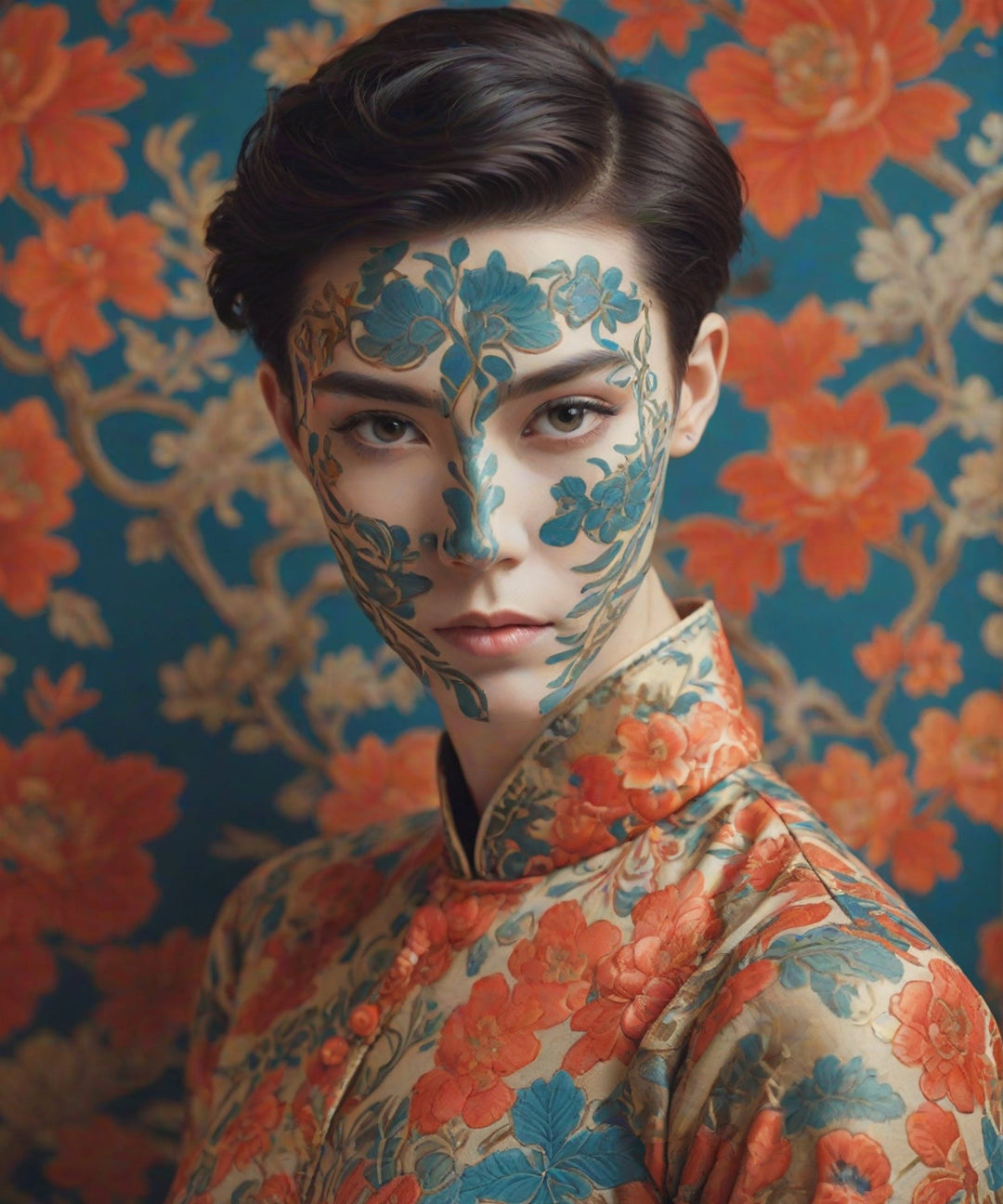 Beautiful asian culture inspired Art Print on your Blanket- on Lucasgift
