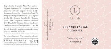 ORGANIC FACIAL CLEANSER Cleansing and Restoring- on Lucasgift