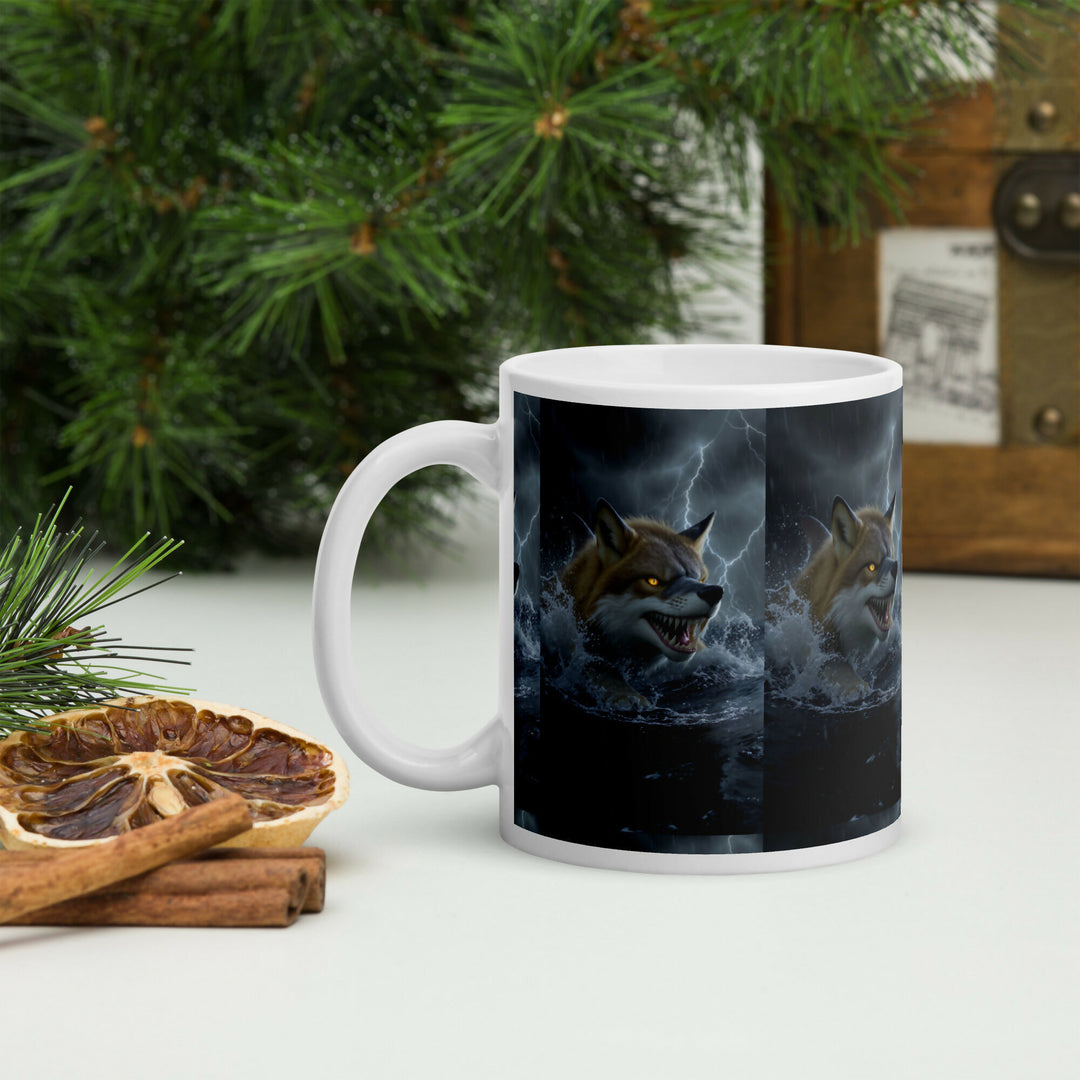 Through The Storm Together | 11 Oz Fantasy Mug- on Lucasgift