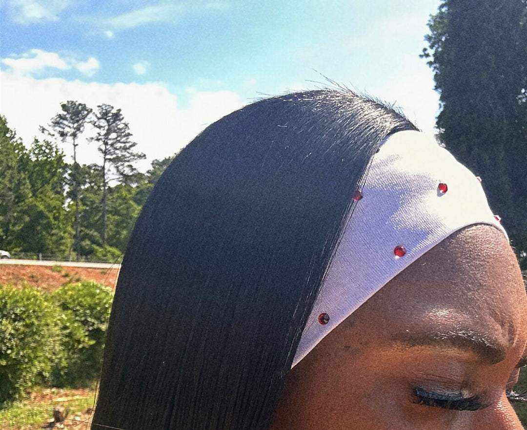 Red Rhinestone Headbands- on Lucasgift