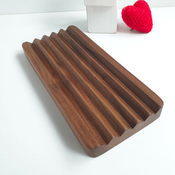 Pencil Holder for Desk Pencil Holder Wooden Tray Pen Stand Wood Office Desk Organizer Christmas Gift, Gift for Him, Office Gift- on Lucasgift