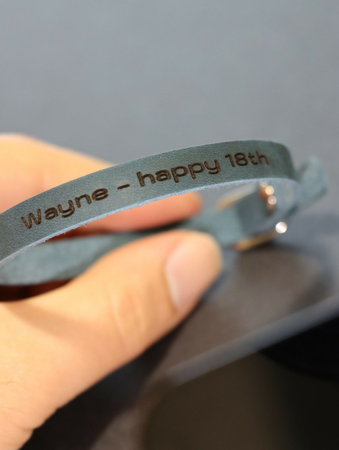 Personalized Leather Bracelet - Custom Wristbands, Engraved Cuff Bracelet, Custom leather bracelet for men, Cool Gifts for Husband, To My Man Bracelet, Personalized Gifts for Women- on Lucasgift