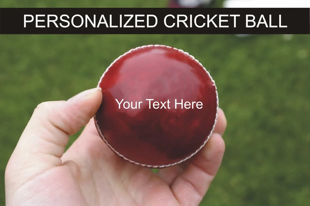 Personalized Cricket Leather Ball, Two Heart Engraved Design Cricket Leather Ball, Cricket Gift, Birthday Gift, Leather Engraved Ball- on Lucasgift
