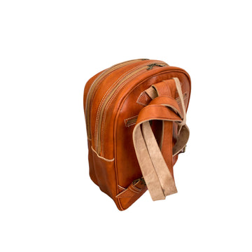 Genuine Leather Backpack Handmade Moroccan High End Work and Travel- on Lucasgift