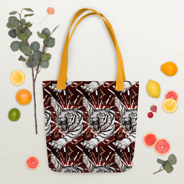 Carry The Courage Tiger Tote- on Lucasgift
