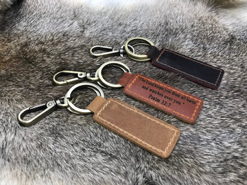 Personalized Leather Keychain, Customized Keychain, Custom Leather Key chain, coordinates key chain longitude latitude keychain, Best Gift 12.50