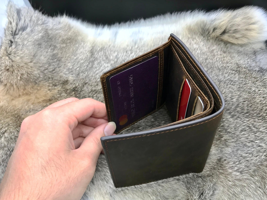 Trifold Wallets for Men-Lucasgift