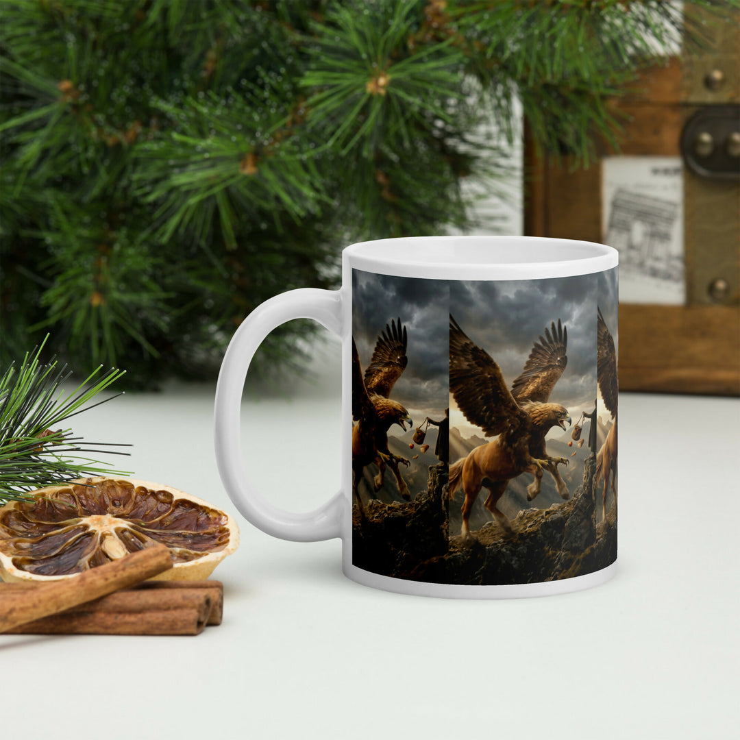 The Griffin’s Mountain Guardian – A Magical Mug of Courage and Wonder