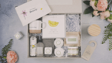 Get Well Gift Basket, All Natural Care Package- on Lucasgift