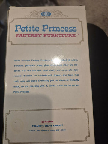 Petite Princess Treasure Trove Cabinet- Miniatures- on Lucasgift