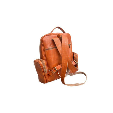 Moroccan Handcrafted Leather Backpack - Ready for All Your Adventures- on Lucasgift
