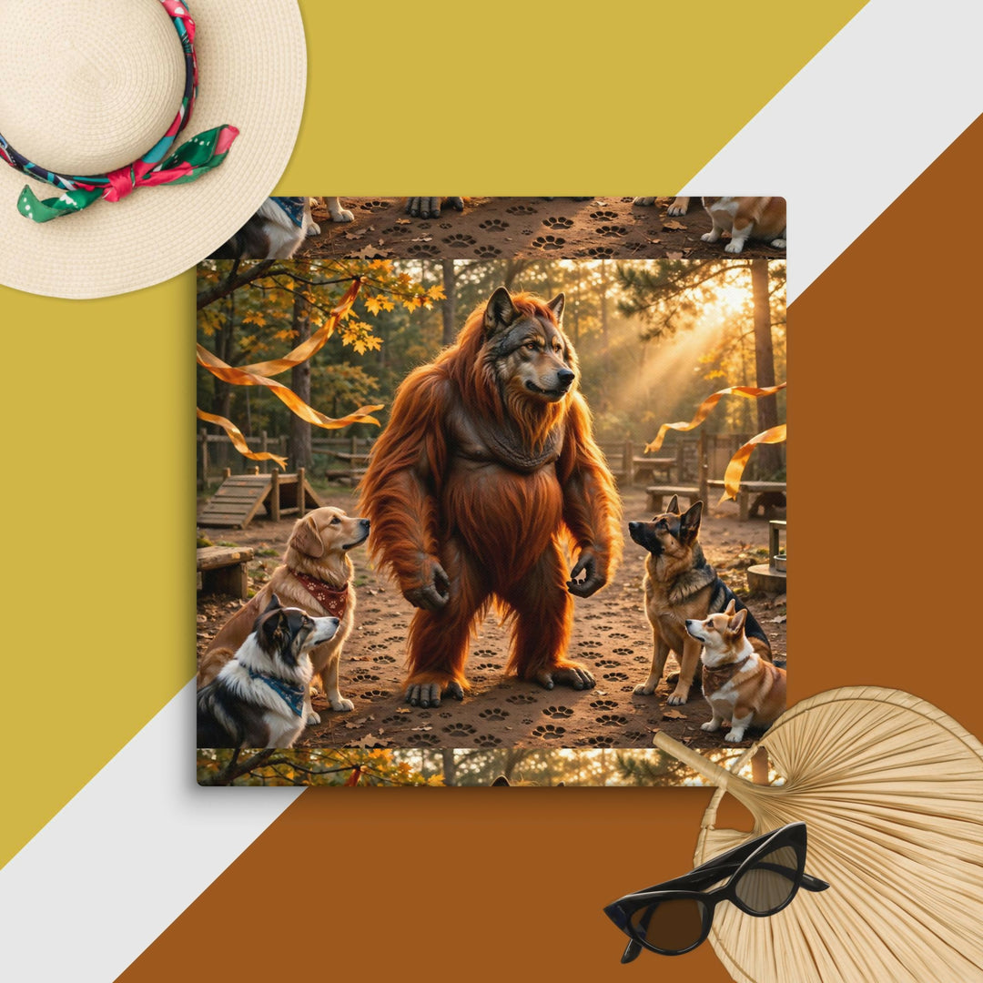 The Gentle Woodland Guardian Canvas