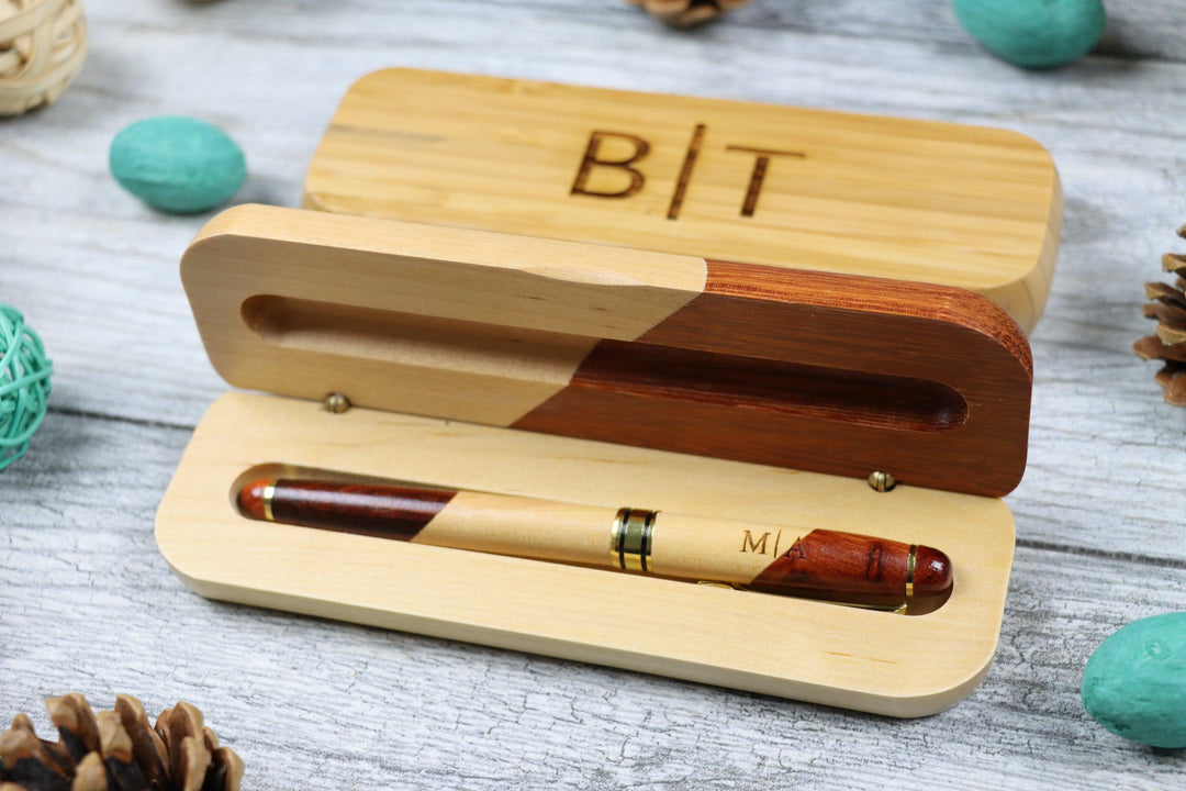 Custom Wood Pen Set-Lucasgift