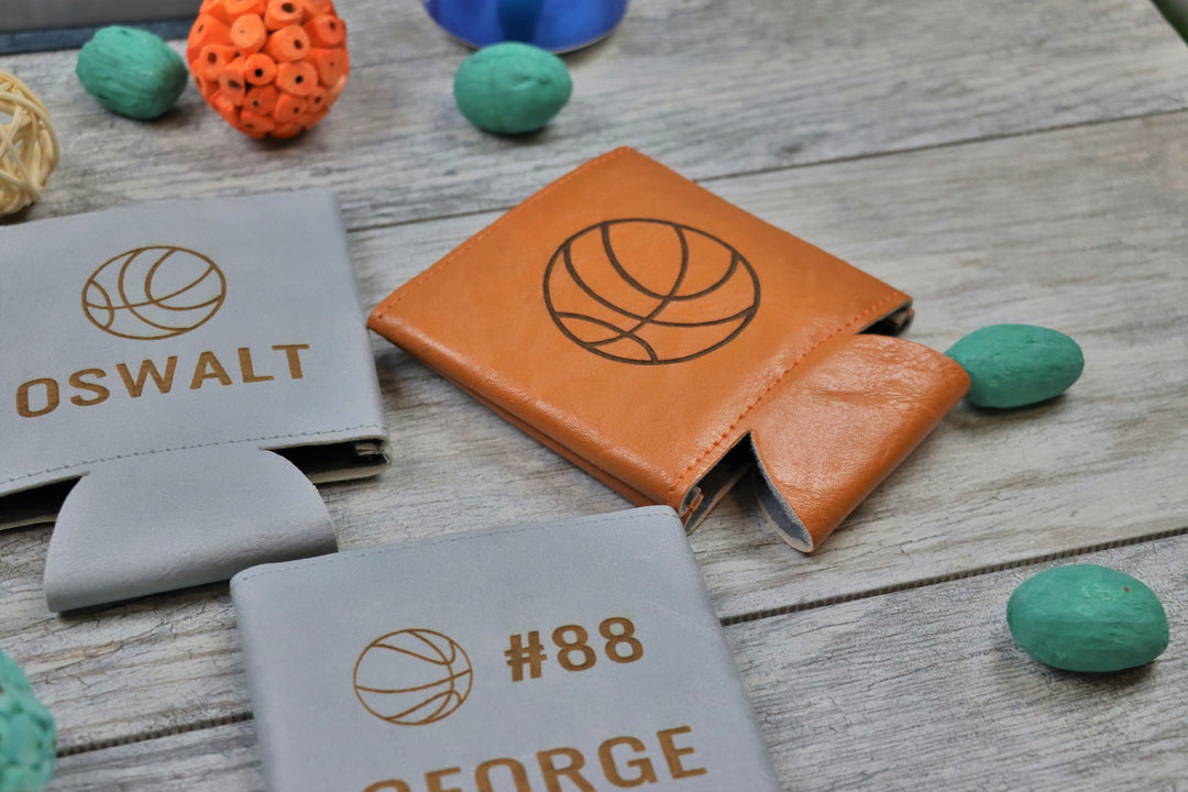 Personalized Basketball Can Koozie