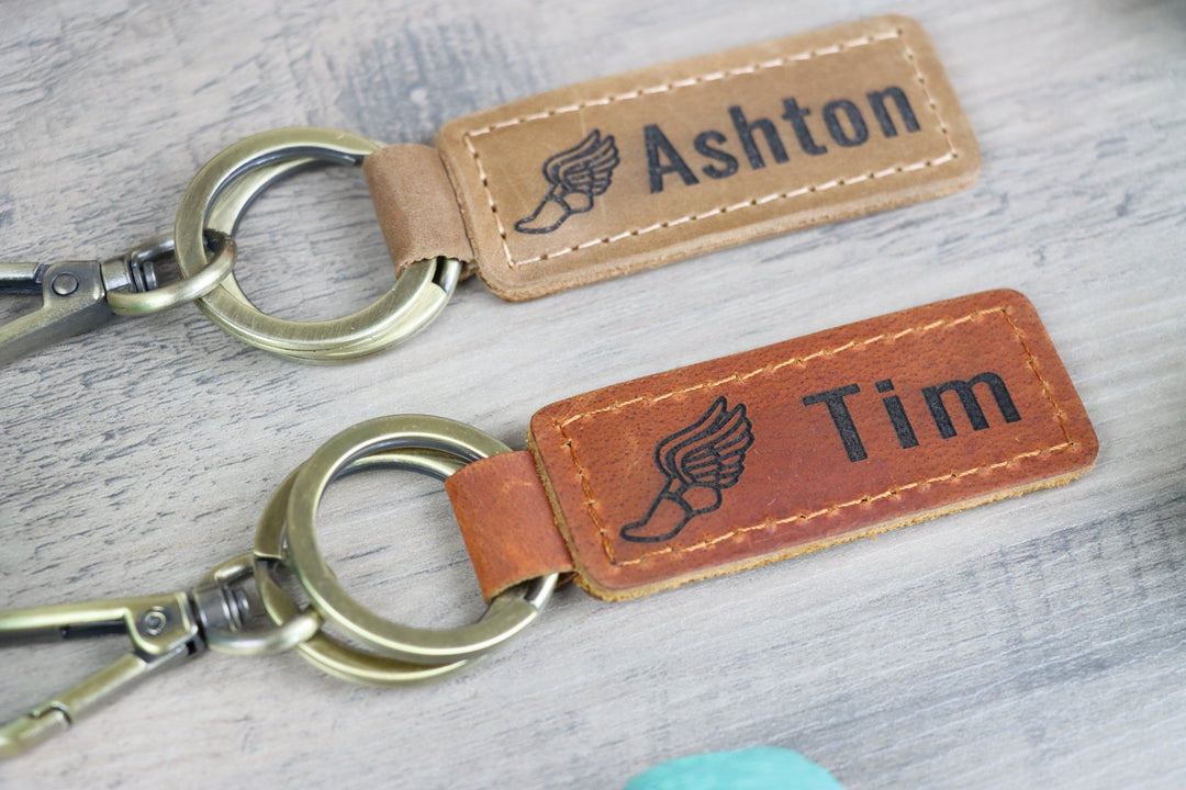 Personalized Track & Field Keychains-Lucasgift