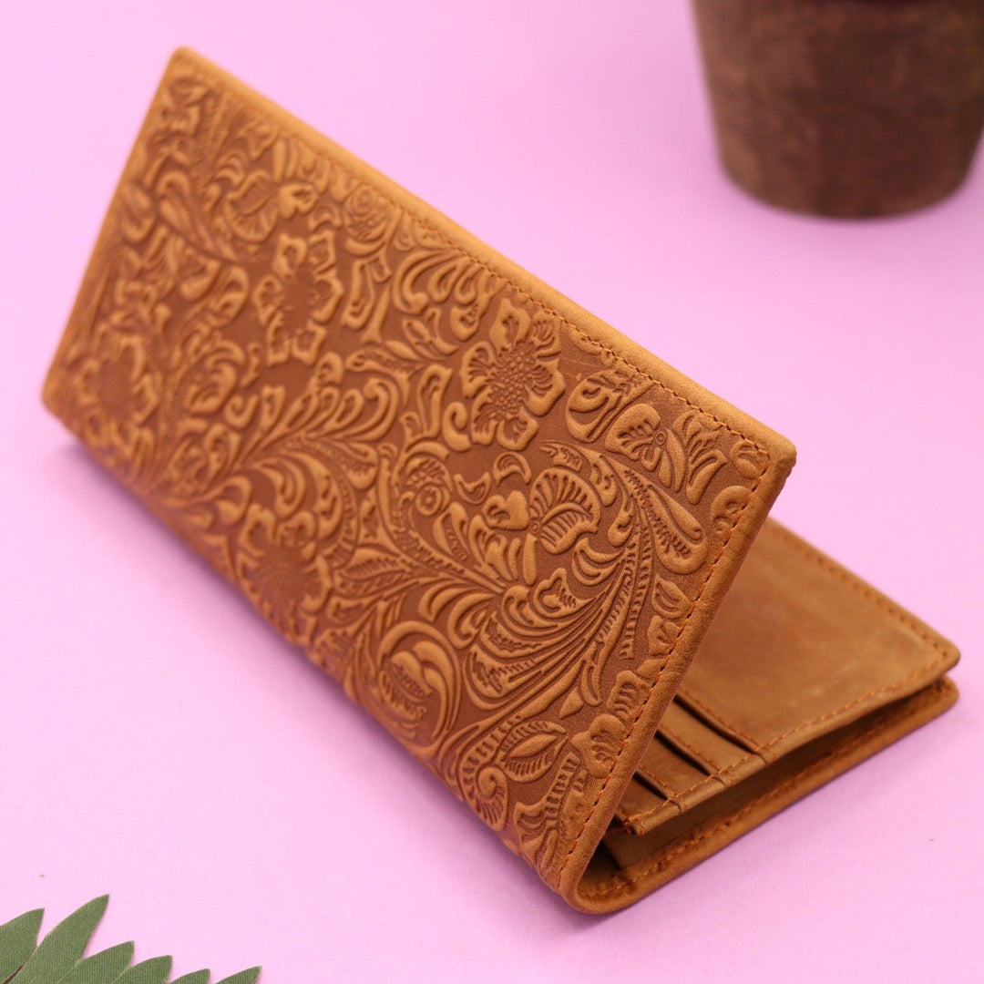 Stylish Long Leather Women Wallet , Real Leather, Same Day Shipping, Free Shipping US-Lucasgift