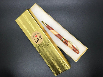 15 pcs+ Personalized Wood Pens in Bulk - Wholesale- on Lucasgift