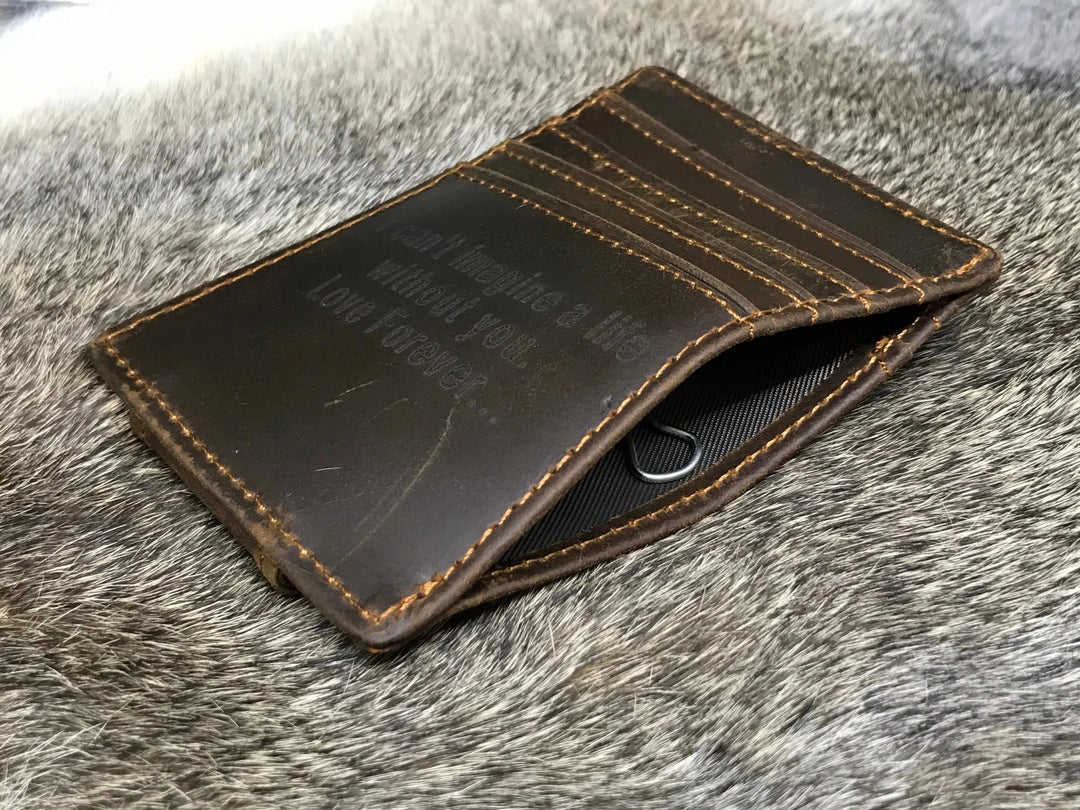 Magnetic Money Clip Wallet-Lucasgift