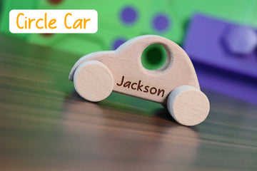 Wooden Toy Race Car - Personalized - Handmade Montessori Toy-Lucasgift