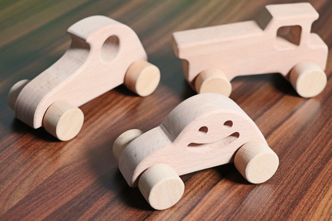 Wooden Toy Car - Personalized - Handmade Montessori Toy-Lucasgift