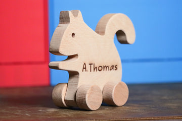Wooden Elephant Toy-Lucasgift