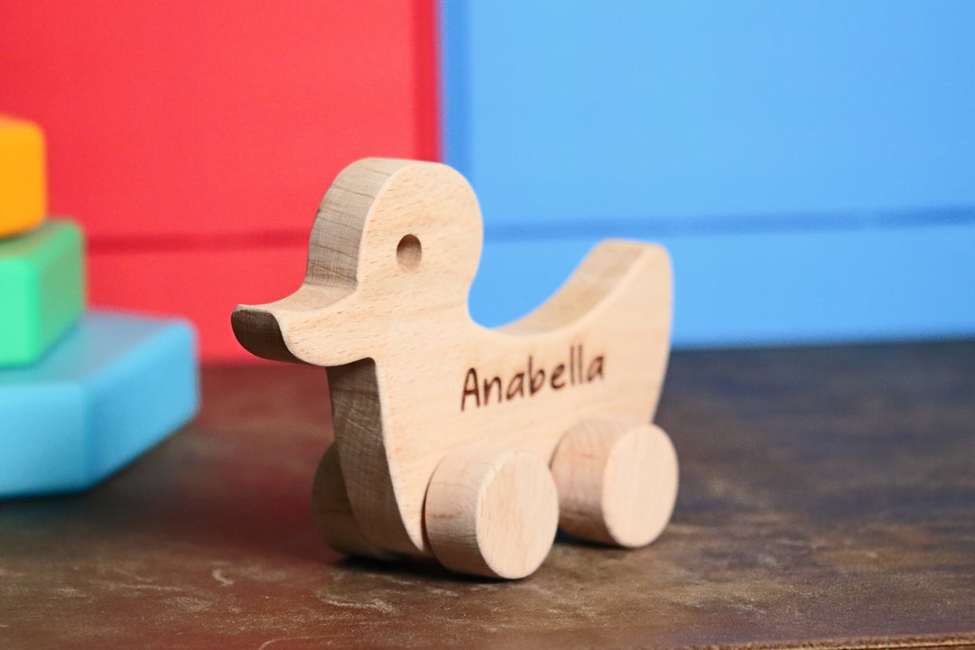 Wooden Duck Toy-Lucasgift