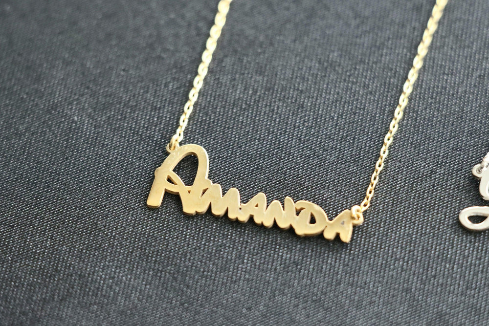 Disney-inspired Custom Name Necklace-Lucasgift