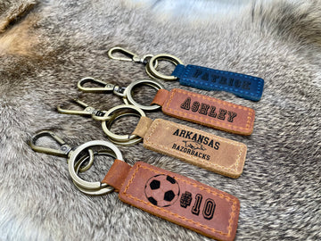 Personalized Soccer Keychains