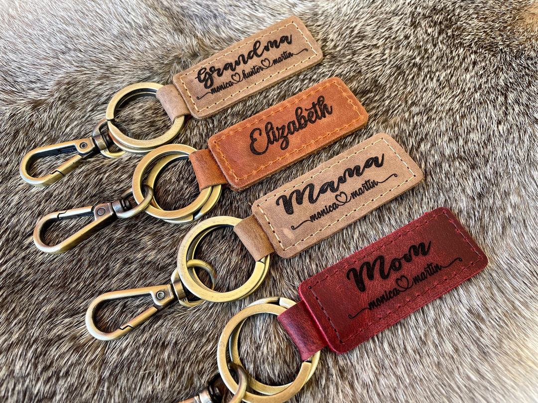 Set of 3 Mom Keychain Personalized- on Lucasgift