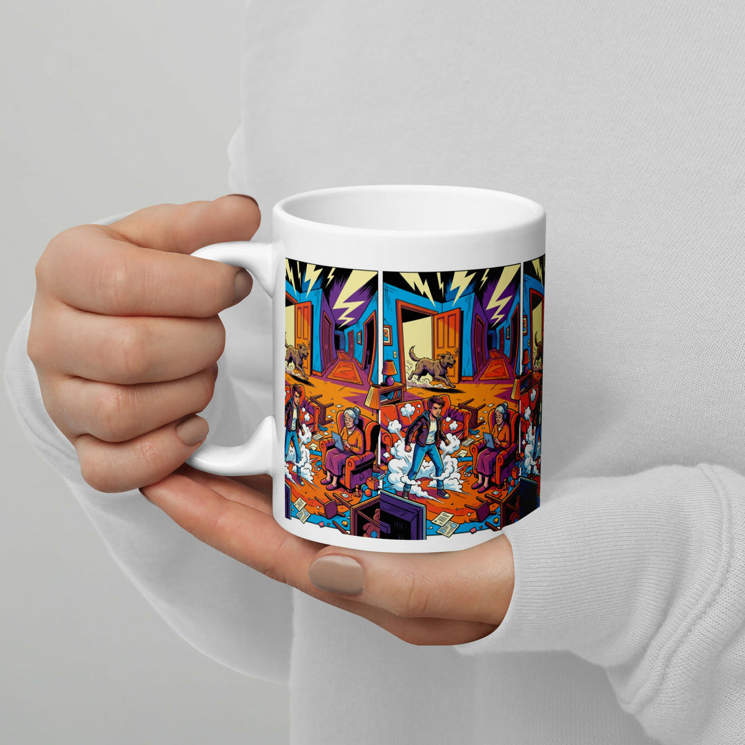 Comic Book Chaos at Home – A Mug Full of Family Adventure