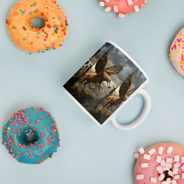 The Griffin’s Mountain Guardian – A Magical Mug of Courage and Wonder