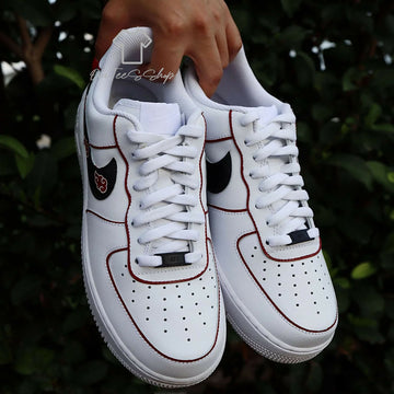 Custom Anime AF1 Sneakers, Hand Painted Shoes