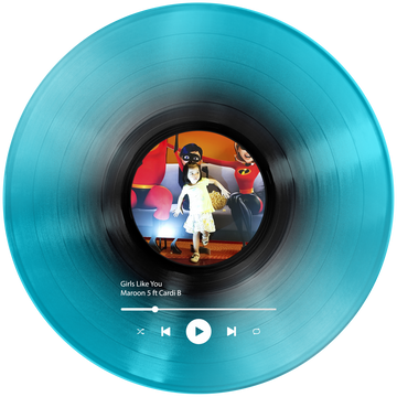 Personalized Vinyl Record with Photo - Acrylic Song Plaque - Anniversary Gift for Friends - Birthday Gift for Her Him- on Lucasgift