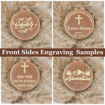 Baptism Gift Boy, First Communion Gift, First Holy Communion Gift, Confirmation Gift for Boy, Engraved Nautical Compass, Christmas Gifts- on Lucasgift