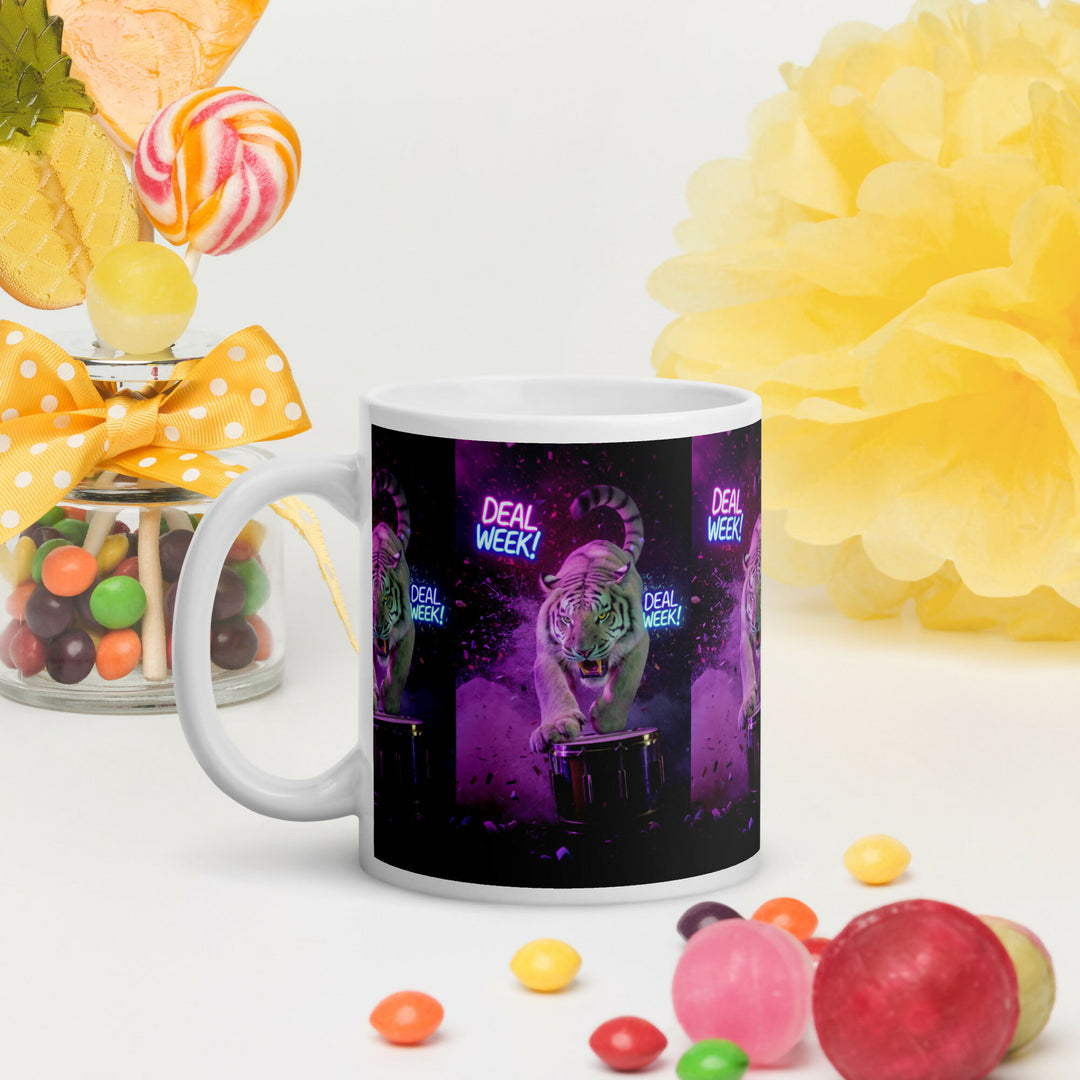When The Beat Calls – Tiger Drum Mug- on Lucasgift