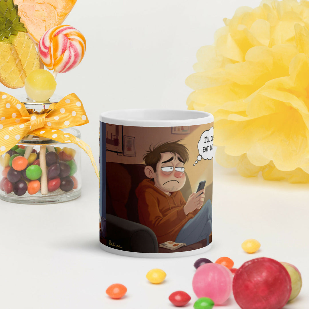 Doomscroll Delight – Relatable 11oz Ceramic Mug- on Lucasgift