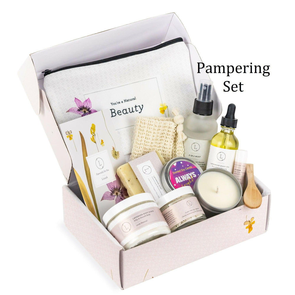 All Natural Lavender Bath & Body Relaxing Package for MOM- on Lucasgift