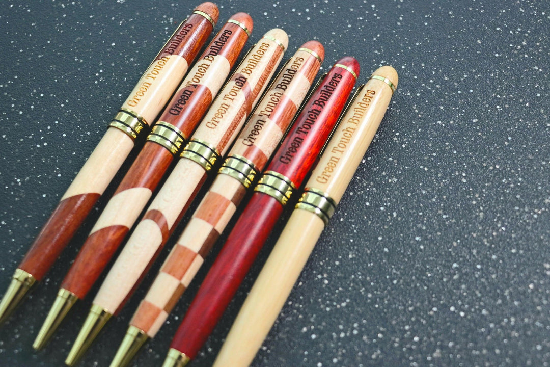 BUSINESS LOGO Wood PEN, Custom Wood Pen- on Lucasgift