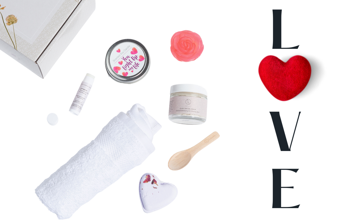 Cute LOVE Special Gift Box, Natural Skincare Gift Box, Mother's Day Gift, BFF, Sister- on Lucasgift