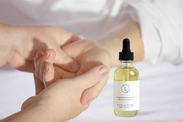 Lavender Body Oil, Natural Moisturizing Body Oil- on Lucasgift
