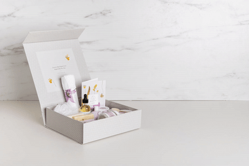 A Special Day Gift, Birthday Gift Basket, Lavender Natural Bath & Body- on Lucasgift