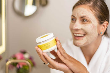 Natural Clay Facial Mask, Exfoliating Mask, Glowing skin Mask- on Lucasgift