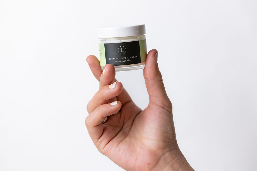 Eucalyptus Shea Butter Foot Cream- on Lucasgift
