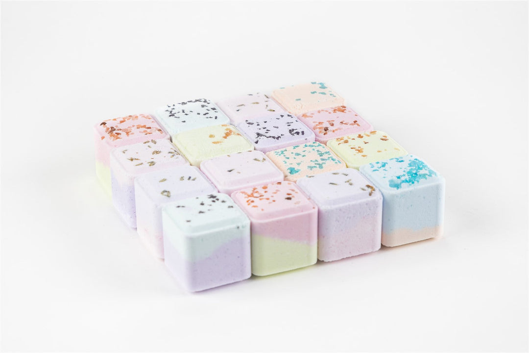 Shower Steamers, Set of 12 big fizzies, Cheer up Gift Set, Relaxing Gift Box- on Lucasgift