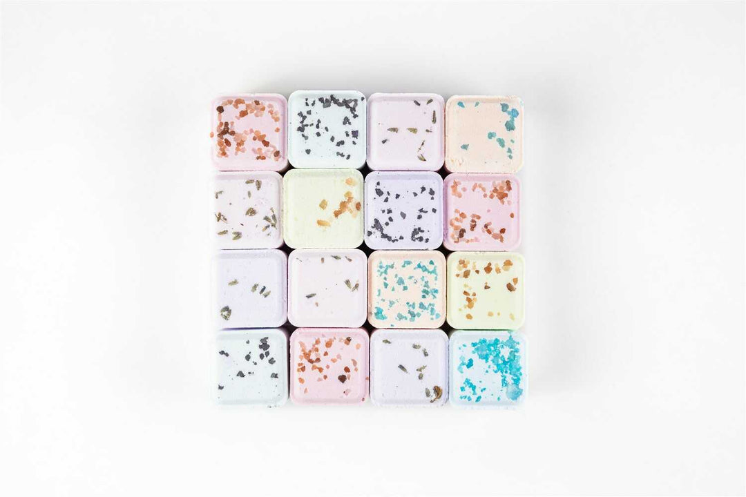 Shower Steamers, Set of 12 big fizzies, Cheer up Gift Set, Relaxing Gift Box- on Lucasgift
