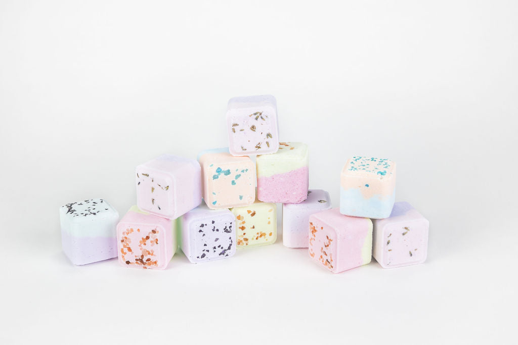 Shower Steamers Gift Set - 5 Big Fizzies, Cheer Up Package- on Lucasgift