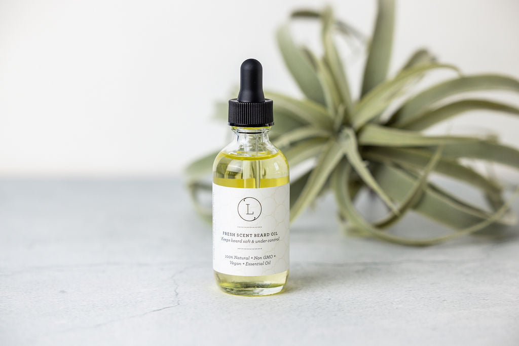 Natural Handmade Beard Oil, Beard Softener, Beard Moisture, Beard care- on Lucasgift