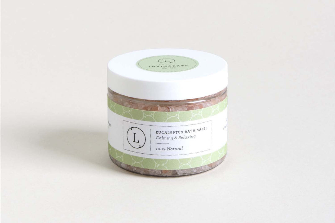 Natural Eucalyptus Bath Salts- on Lucasgift